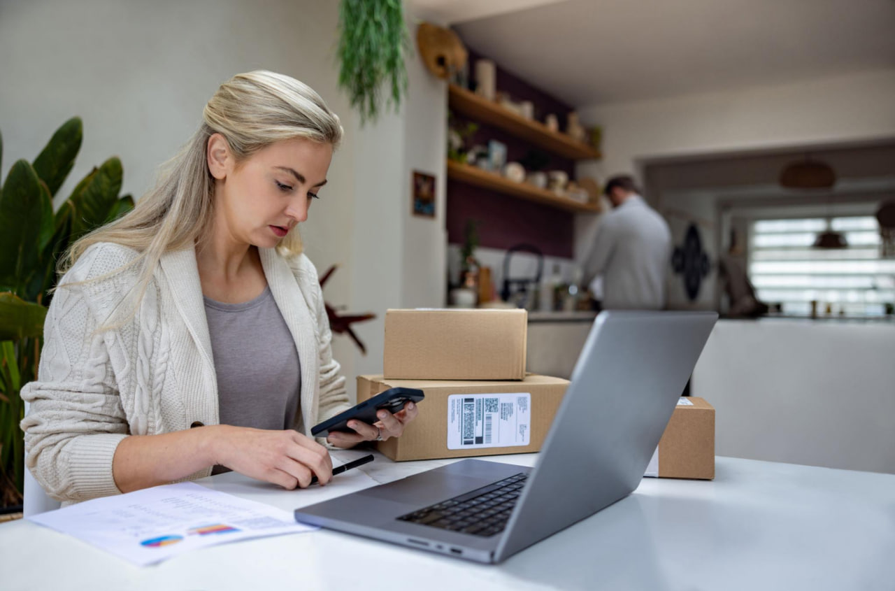 Canadian warehouse fulfillment in action